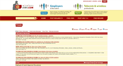 Desktop Screenshot of forum.3gwirelessjobs.com